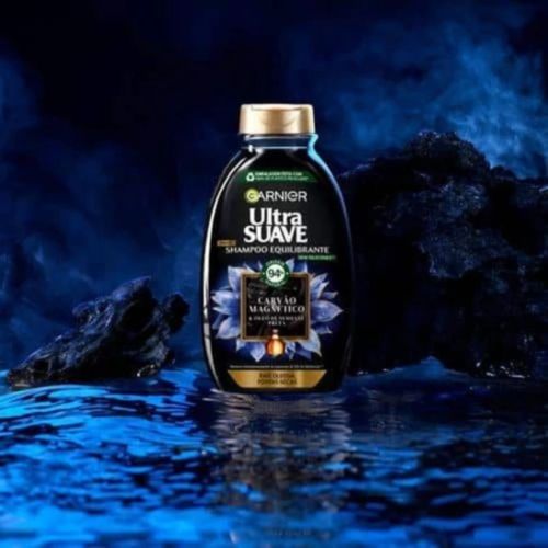 Shampoing Garnier Ultra Doux Equilibrant Charbon Magnétique 400 ML