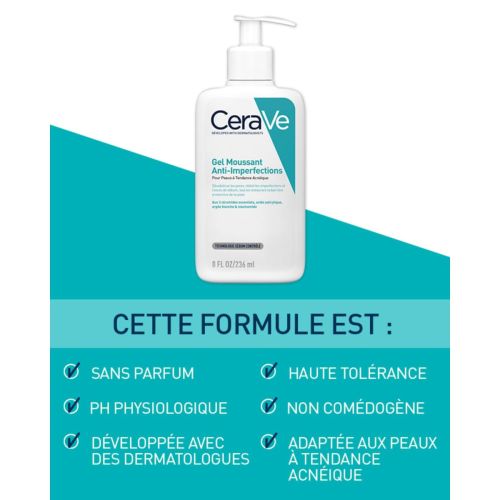 Gel Moussant Cerave Anti-imperfection 236 ML