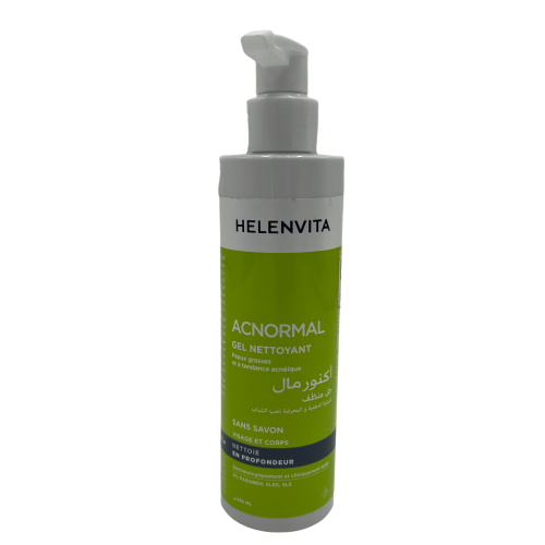 Gel Nettoyant Helenvita Acnormal Nettoie En Profondeure 150 ML