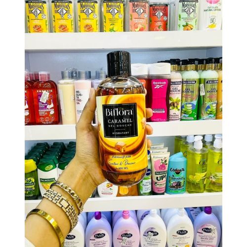 Gel Douche Biflora Caramel 400 ML