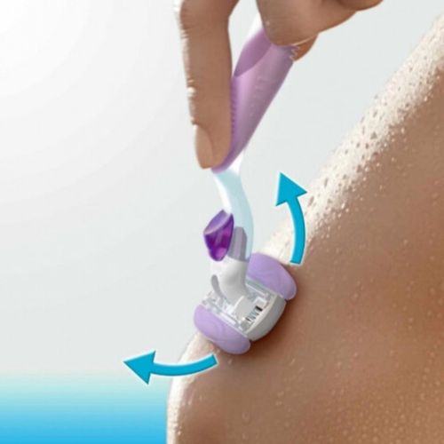 Lame Wetell Comfort Glide Spa Breeze 5 Blades Mauve 2 Unité