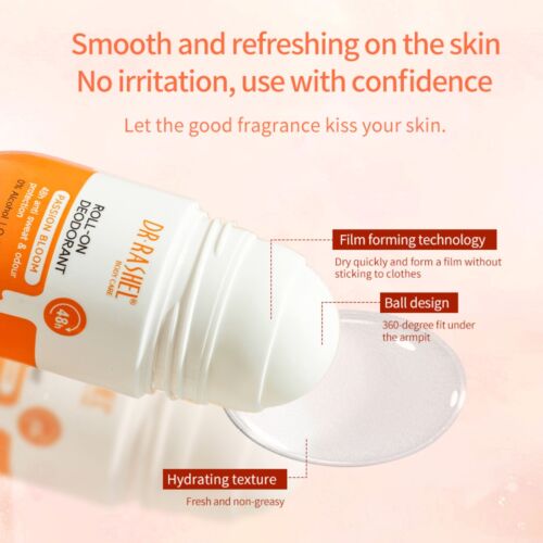 Roll-On Dr Rashel Déodorant Passion Blom 48h 50 ML