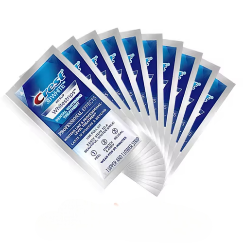 Patches Crest 3D White Whitestrips Blanc Éclatant Ensemble De Blanchiment Des Dents 1 Unité