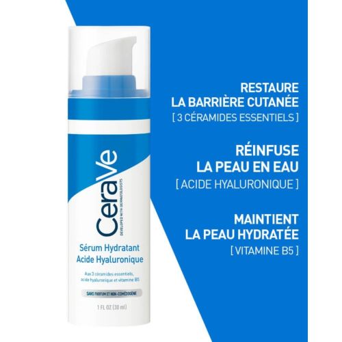 Serum Cerave Hydratant À L’acide Hyaluronique 30 ML