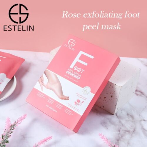 Masque Pieds Estelin Rose (01 Paire) 35 G