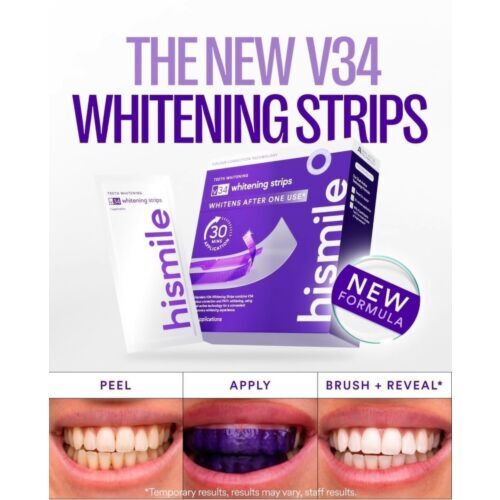 Patches Hismile Blanchiment Dents 30 Mn Application