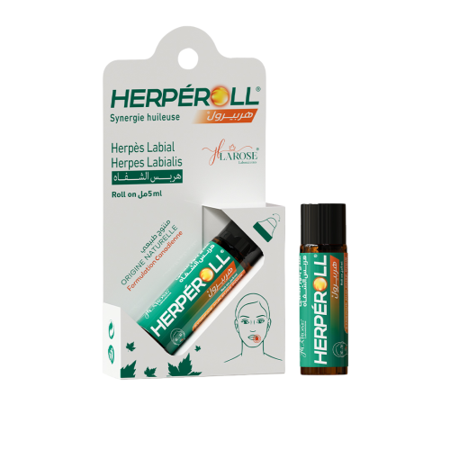 Roll-on Jf La Rose Herperoll Herpes Labial Pour Levres 50 ML
