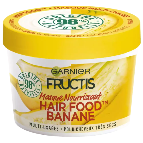Masque Cheveux Garnier Fructis Food Banana 400 ML