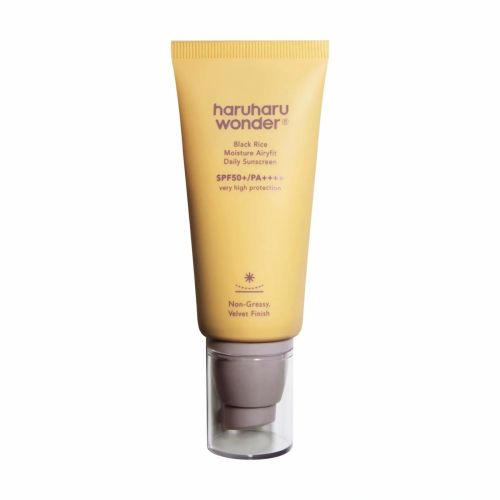 Crème Solaire Haruharu Wonder Black Rice Moisture Airyfit Daily Sunscreen Spf50+/pa++++ 50 ML