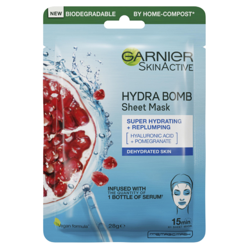 Masque Garnier Hydra Bomb Super Hydrating + Replumping