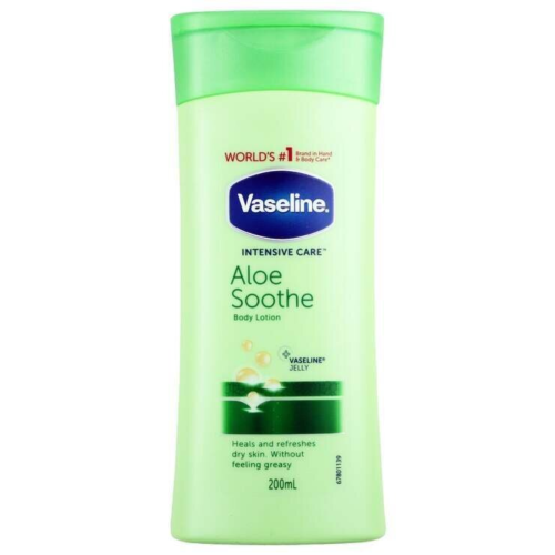 Lotion Vaseline INTENSIVE CARE ALOE SOOTHE 200 ML