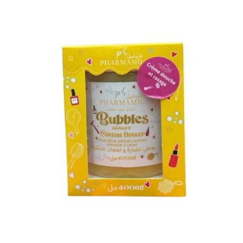 Gel Douche Pharmamil Bubbles Shower Cotton Flower 400 ML