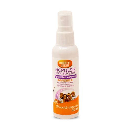 SPIC MOUSTIDERM REPULSIF MOUSTIQUES SPRAY ADULT 60ML