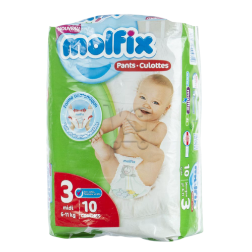 Couche Molfix N°3 10 Unité