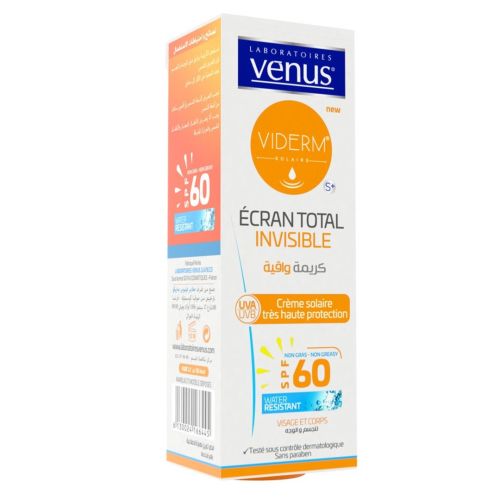 Creme Solaire Venus Invisible Spf60+ 50 ML