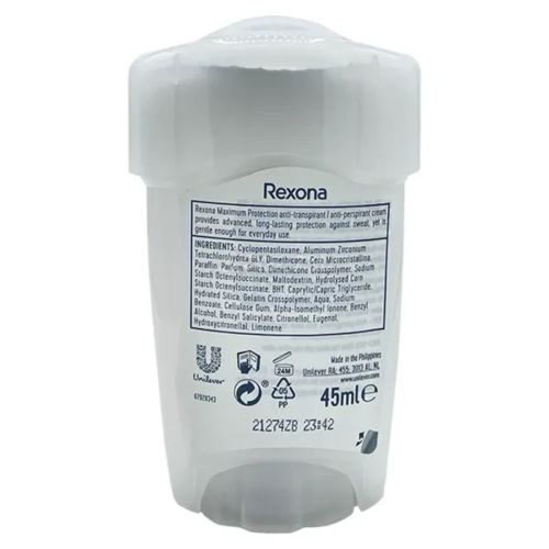 Stick Rexona Maximum Protection Cream Confidence 45 ML