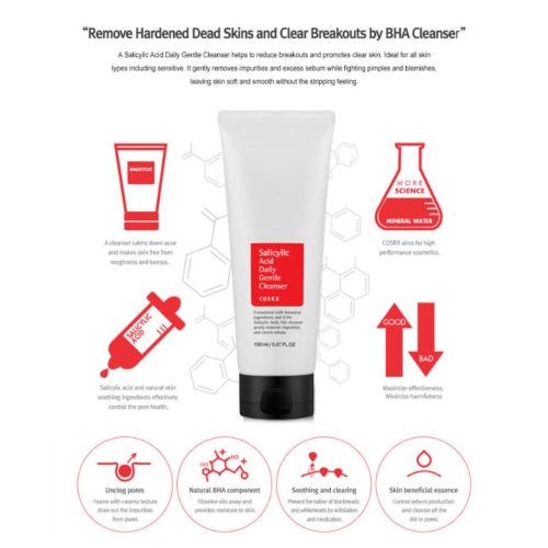 Gel Cosrx Salicylic Acid Daily Gentle Cleanser 150 ML