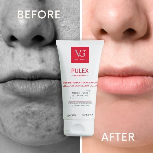 Gel Nettoyant Vogue Secret Sans Savon Pulex Moussant 150 ML