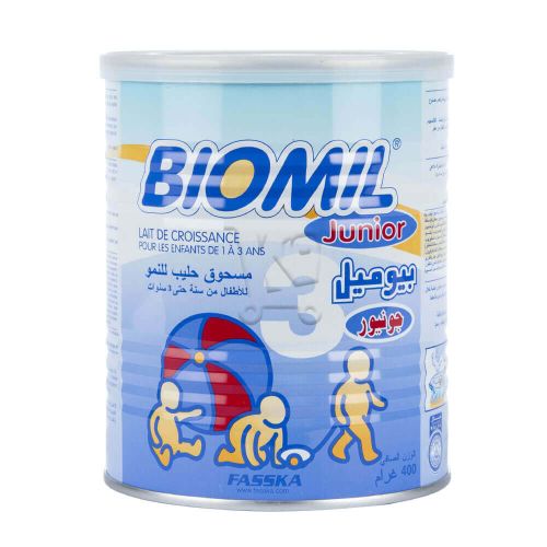 LAIT BIOMIL 3EME AGE 400G
