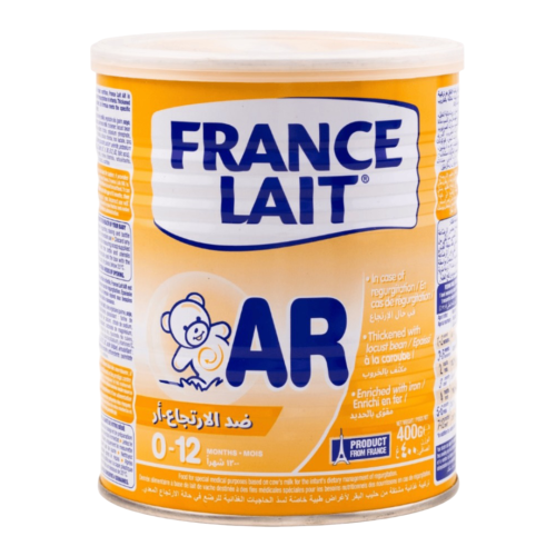 Lait France Lait Ar Anti-régurgitation 0 A 12 Mois 400 G