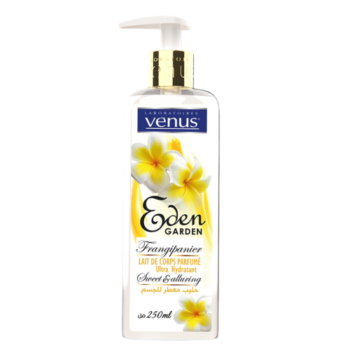LAIT DE CORPS VENUS EDEN 250 ML F FRANGIPANIER
