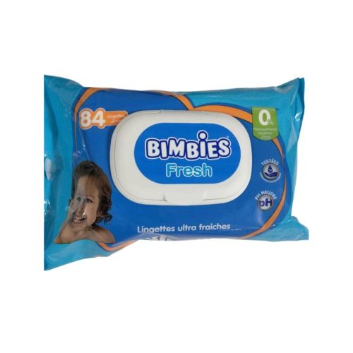 Lingette Bimbies Fresh 84 Unité