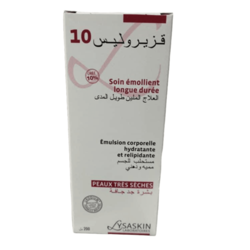 Lotion Lysaskin Xerolys 10 Soin Émollient Peaux Très Sèches 200 ML