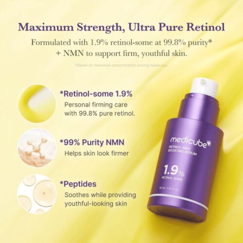 Serum Medicube Retinol Nmn Boosting 1.9% 30 ML