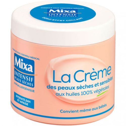 Creme Hydratante Mixa Des Peaux Extra-sèches  Hydrate 24h Et Apaise 400 ML