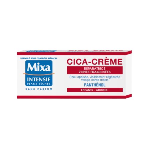 Creme Mixa Cica Réparatrice Zone Fragilisées Panthénol 50 ML
