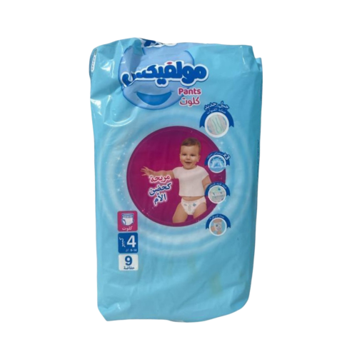 Couche Molfix Culotte N°4 9 Unité