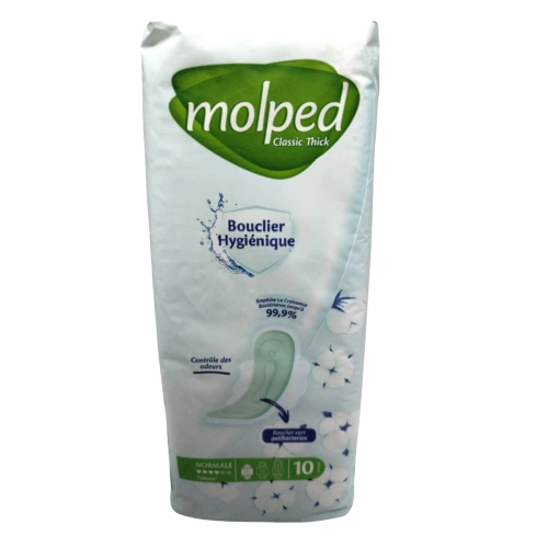 Serviettes Intimes Molped Normal 10 Unité
