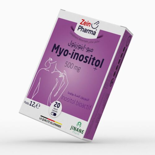 Complément Zein Pharma Myo-inositol 500 Mg 20 CAPSULES