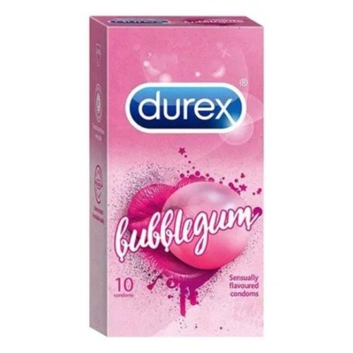 durex preservative bubblegum b/10 st