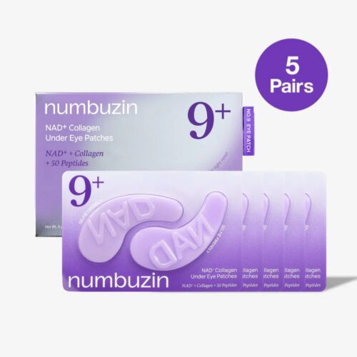Patches Numbuzin Under Eye Nad+ Collagen + 50 Peptides 9+ 8 G