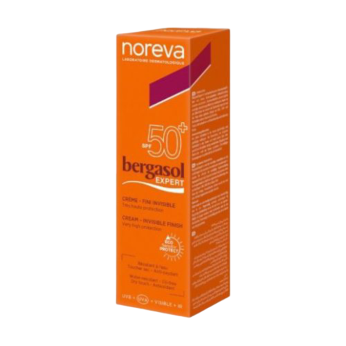 Creme Solaire Noreva Bergasol Expert Spf 50+ Fluide Fini Invisible 50 ML