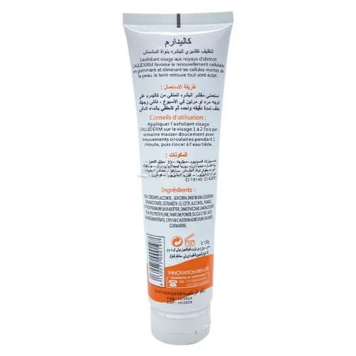 Gommage Calliderm aux noyaux dabricots 125 G