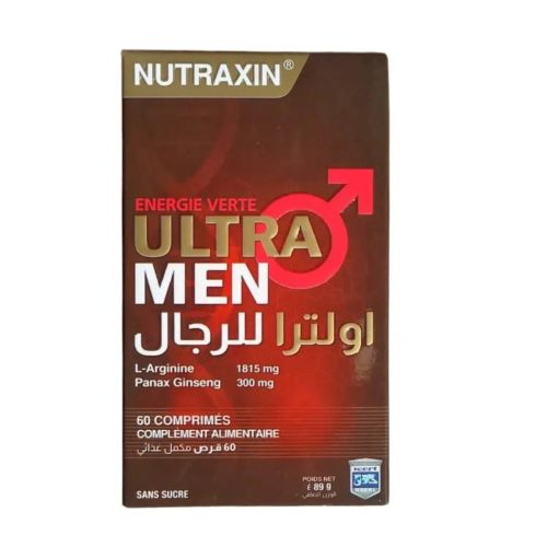 Complément Nutraxin Ultra Men 60 Comprimés