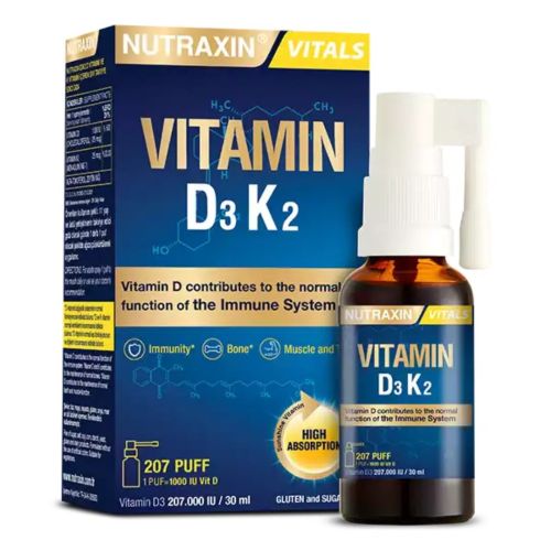 Spray Nutraxin Vitamine D3 K2 1000ui 30 ML