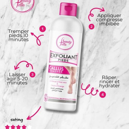 Lotion Fella Beauty Exfoliante Pour Pieds Callus Remover 400 ML