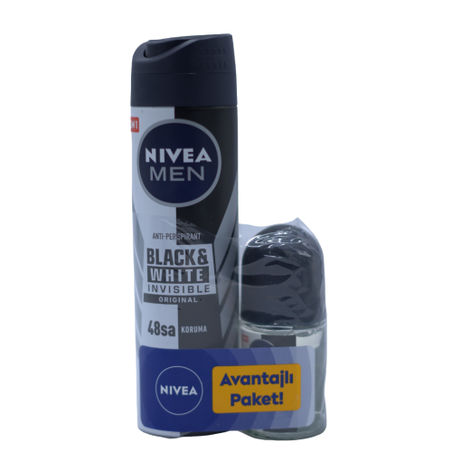 Pack Nivea Men Black & White Deo + Stick