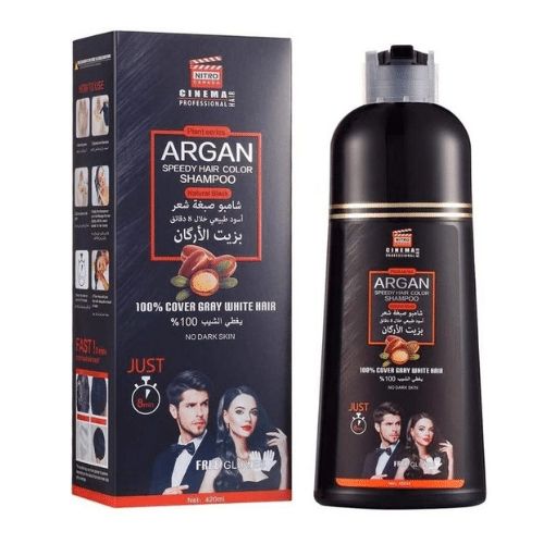 Shampoing Nitro Canada Cinema Argan Color Noir 420 ML
