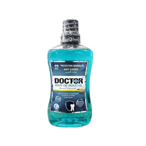 Bain De Bouche Doctor Dental Double Protection Sensibilite Anti Caries 500 ML