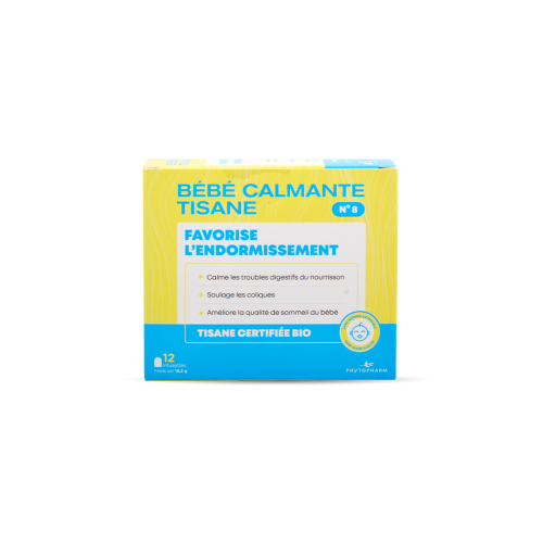 PHYTO TISANE N°8 BEBE CALMANTE B/12 C/18