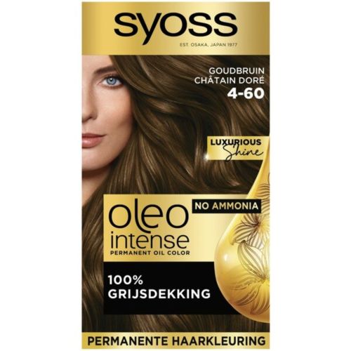 Teinture Syoss - CASTANHO DOURADO 4-60