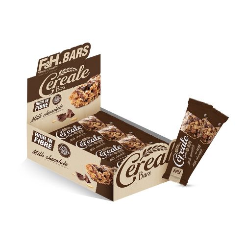 Protein Bar F&h Cereale Bars Milk Chocolate 25 G