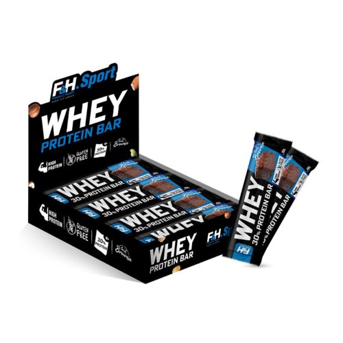 Protein Bar F&h Whey 30% Brownie 40 G
