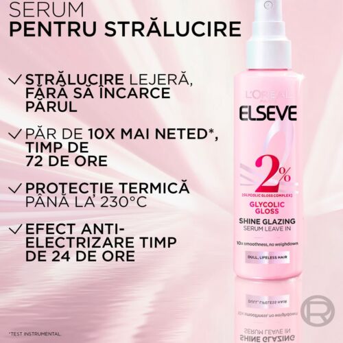 Serum L'oreal Paris Elseve Spray 2% Glycolic 150 ML