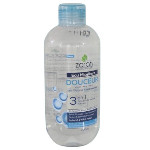 Eau Micellaire Zorah Douceur 400 ML