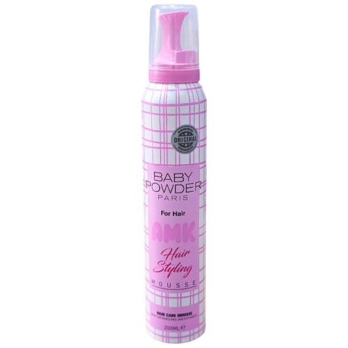 Mousse Baby Powder Amk Hair Styling 200 ML